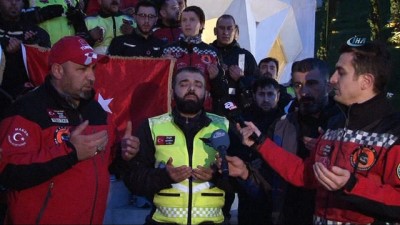 zekat -  Motosikletliler ile Afrin’e destek için İstanbul’dan yola çıktı. Videosu