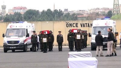 teror orgutu - Şehit askerler için cenaze töreni düzenlendi - DİYARBAKIR  Videosu