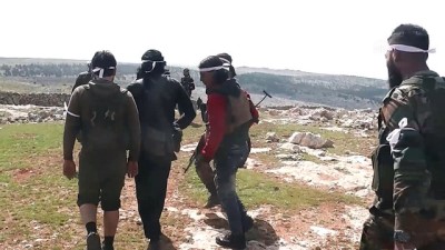 teroristler - TSK ve ÖSO, Deyr Mışmış köyünü teröristlerden temizledi - AFRİN Videosu