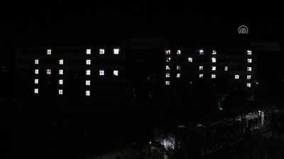 Üniversite öğrencilerinden Mehmetçik'e ışıklı destek - BURSA