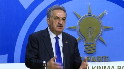 AK Parti Genel Başkan Yardımcısı Yazıcı, soruları cevapladı - ANKARA 