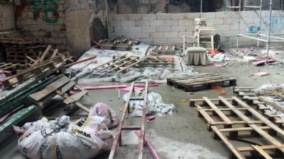 insaat iscileri -  Bursa'da inşaat işçisi feci şekilde can verdi  Videosu