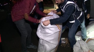 otobus soforu - Fıstık çuvalında kaçak sigara ele geçirildi - KONYA  Videosu