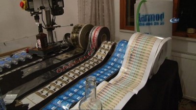 kirkoy -  Lüks villada kaçak içki operasyonu... Piyasa değeri 500 bin TL kaçak içki ele geçirildi Videosu