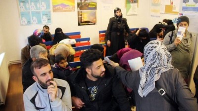  Mülteciler için sağlık polikliniği açıldı