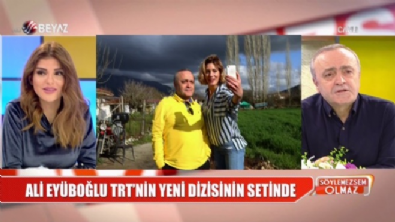 ali eyuboglu - Ali Eyüboğlu, TRT'nin yeni dizisinin setinde  Videosu
