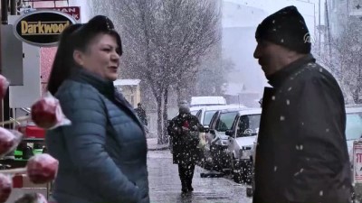 gunesli hava - Ardahan'da kar yağışı Videosu