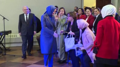 Bakan Kaya, 'Türkiye ve Dünyada Sığınmacı Kadınlar' başlıklı panelde konuştu - NEW YORK 