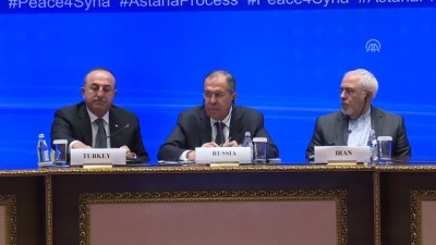disisleri bakanlari - Dışişleri Bakanı Çavuşoğlu: 'Anayasa komitesinin bir an önce çalışmaya başlamasında büyük fayda görüyoruz' - ASTANA  Videosu