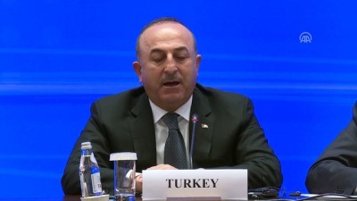 disisleri bakanlari - Dışişleri Bakanı Çavuşoğlu: “(Doğu Guta) Sivil halkın bombalanması kabul edilemez” - ASTANA  Videosu