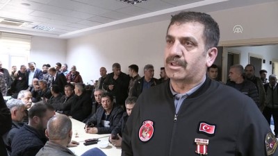 ozel harekatci - Emekli özel harekatçı polislerden Zeytin Dalı Harekatı'na destek - KİLİS Videosu