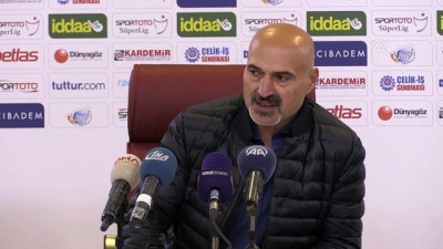 Kardemir Karabükspor - Osmanlıspor maçının ardından - Açıkgöz/Buz - KARABÜK