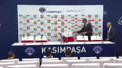 kirmizi kart - Kasımpaşa - Antalyaspor maçının ardından - Hamzaoğlu/Özdeş - İSTANBUL Videosu