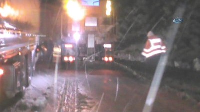 insaat malzemesi -  Konya Antalya Karayolunda kar yağışı trafiği olumsuz etkiledi  Videosu