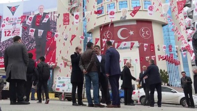cuma namazi - MHP'de kurultay öncesi 'ikram çadırı' kuruldu - ANKARA Videosu