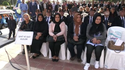 'Zeytin Dalı Anıtı' açıldı - MERSİN