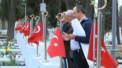 beraberlik -  15 Temmuz Gazileri, Çanakkale ve 15 Temmuz şehitlerini ziyaret etti  Videosu