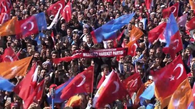 il kongresi - Cumhurbaşkanı Erdoğan: ''Artık an meselesi, Afrin'e girdik giriyoruz'' - MARDİN  Videosu