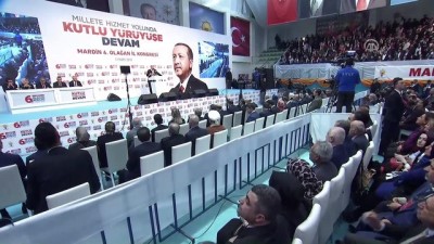 il kongresi - Cumhurbaşkanı Erdoğan: ''Bunların inlerine girmeyi sürdüreceğiz'' - MARDİN  Videosu