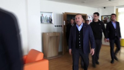 bulduk - Dışişleri Bakanı Çavuşoğlu'ndan huzurevine ziyaret - ANTALYA  Videosu
