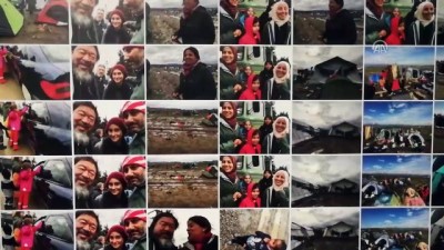 ziyaretciler - Katar'da 'Mültecilerden geriye kalanlar' sergisi - DOHA  Videosu