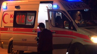 direksiyon -  Otomobil tramvay yoluna düştü: 2 yaralı  Videosu