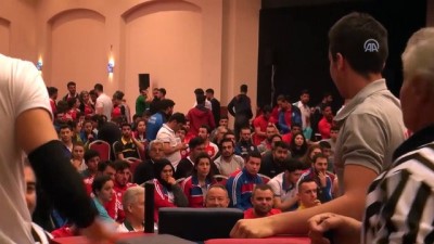 sag ve sol - Türkiye Üniversiteler Arası Bilek Güreşi Şampiyonası - ANTALYA Videosu