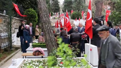sehitlikler - 18 Mart Şehitleri Anma Günü ve Çanakkale Deniz Zaferi'nin 103. yıl dönümü - BURSA  Videosu