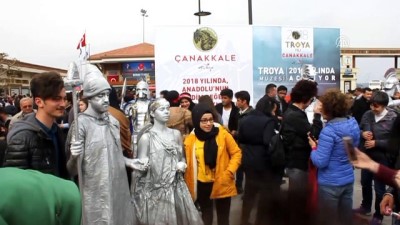 demirli - 18 Mart’ta Çanakkale Renkli görüntülere sahne oldu - ÇANAKKALE  Videosu