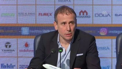 Medipol Başakşehir-Beşiktaş maçının ardından - Abdullah Avcı (1) - İSTANBUL