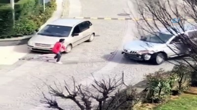  Cinnet getiren sürücü, dehşet saçtı