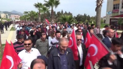  MKÜ'den Afrin Zaferi yürüyüşü
