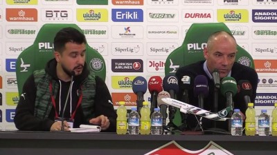 Bursaspor-Kayserispor maçının ardından - Paul Le Guen (2) - BURSA