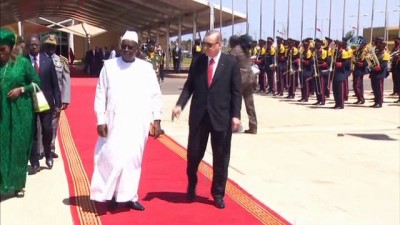 imza toreni -  - Cumhurbaşkanı Erdoğan, Senegal’den Resmi Törenle Uğurlandı  Videosu