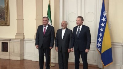 baskent - Zarif-İzetbegovic-İvanic görüşmesi - SARAYBOSNA Videosu