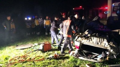 elektrik diregi -  Başkent’te trafik kazası: 3 ölü 2 yaralı  Videosu