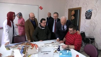 engelli ogrenci -  Engelli öğrencilerden Afrin’e en anlamlı bağış  Videosu