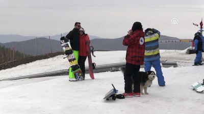 Kartalkaya'da kayak sezonu sona eriyor - BOLU 