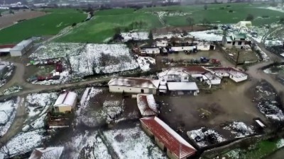 gunesli hava - Mart'ta yağan kar sevinci kısa sürdü - EDİRNE  Videosu