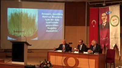 ogretim gorevlisi -  Nevruz gelenekleri panelde anlatıldı Videosu