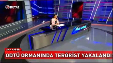 beyaz haber - ODTÜ ormanında terörist yakalandı! Videosu