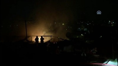 baros - Ataşehir'de gecekondu yangını - İSTANBUL Videosu