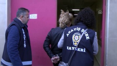 polis araci - Firari yankesici kadın yakalandı - KAYSERİ  Videosu