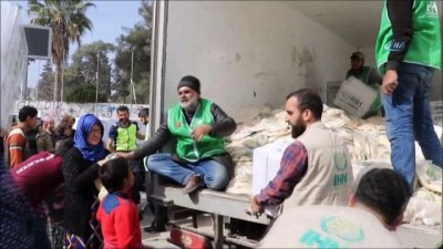 icme suyu -  İHH'dan Afrin kent merkezine yardım  Videosu