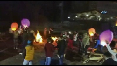  İranlı turistler Nevruzu Sarıkamış’ta kutladı