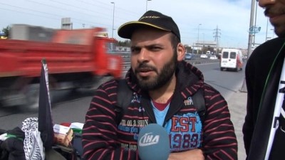 sosyal medya -  İsrail zulmüne karşı, İsveç'ten Filistin'e yürüyor  Videosu