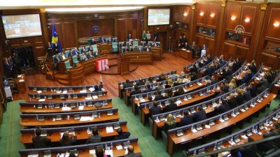 genel kurul - Kosova Meclisi, Kosova-Karadağ sınır anlaşmasını onayladı - PRİŞTİNE Videosu