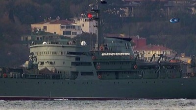 yunuslar -  Rus savaş gemisi İstanbul Boğazı'ndan geçti  Videosu