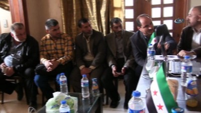  - Azez’de Afrin’de Mahalli Yönetim Oluşturma Toplantısı Yapıldı 