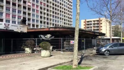 market - Fransa'da Türklere ait markette yangın - GRENOBLE Videosu
